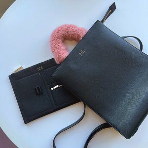 OAD New York Arc Backpack convertible bag ✧ Black Leather ✧
